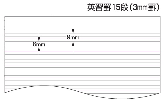 コクヨ キャンパスノート用途別＜スマートキャンパス＞ 英習罫15段(3mm