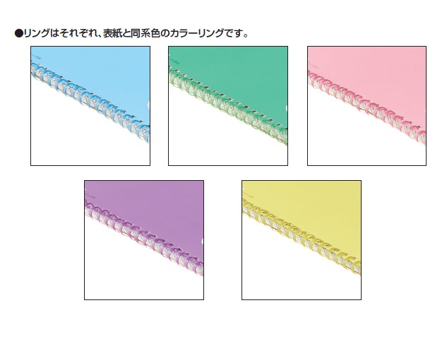 コクヨ キャンパス ソフトリングノート B罫（ドット入り） 6号セミB5