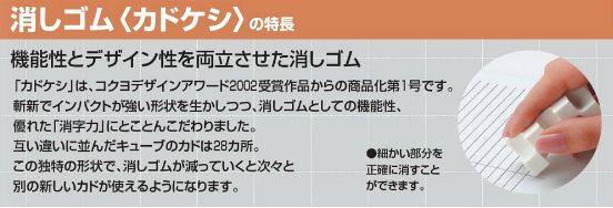 コクヨ カドケシスティック つめ替え用 ２本入り ケシ-U600-1