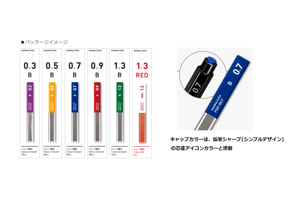 コクヨ シャープ替芯(吊り下げパック)0.5mm HB PSR-HB05-1P 1セット