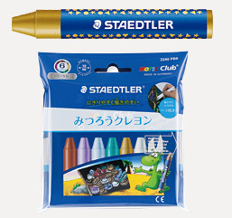 ステッドラー-ノリスクラブ-みつろうクレヨン-メタリックカラー-6色セット-2240-PB6 | 1 | ブング・ステーション