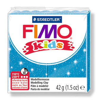 ステッドラー-CLAY-FIMO-オーブンクレイ-フィモ-キッズ-＜グリッターブルー＞-8030-312 | 1 | ブング・ステーション