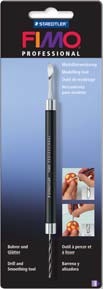 ステッドラー-CLAY-FIMO-オーブンクレイ-フィモ-プロフェッショナル-モデリングツール（細工棒）-ドリル／ヘラ-8711-01-BK | 1 | ブング・ステーション
