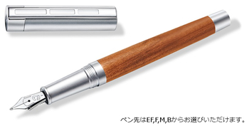 ステッドラー-リグヌム-万年筆-プラムウッド-STAEDTLER-PREMIUM-Initiumcollection-Lignum-fountain-pen-9PM121EF | 1 | ブング・ステーション