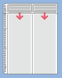 コクヨ-フォトファイルA4替台紙-フィルム用ネガ-パノラマポケット用-5枚-ア-M920N | 2 | ブング・ステーション