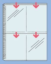 コクヨ-フォトファイルA4替台紙-フィルム用ポジポケット4X5用-10枚-ア-M922 | 2 | ブング・ステーション