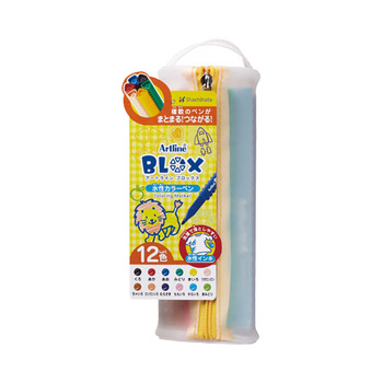 シャチハタ-Artline-BLOX-水性カラーペン-12色セット-KTX-300-12W | 1 | ブング・ステーション