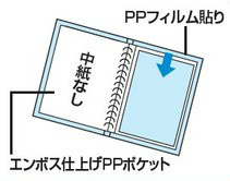 コクヨ-クリヤーブック＜タフボディ＞替紙式-A4縦-30枚-最大90枚--ラ-J730B-青 | 2 | ブング・ステーション