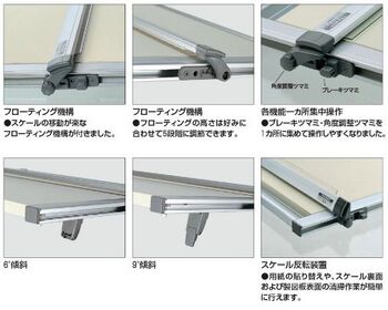 コクヨ-トレイザー平行定規-マグネット製図板-A2サイズ-バッグ付-TR-HHEF11 | 2 | ブング・ステーション