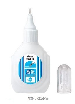 ぺんてる-修正液-極細-＜油性・水性インキ両用＞-XZL6-W | 1 | ブング・ステーション