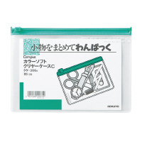 コクヨ-カラーソフトクリヤーケースC-軟質-S型-B6-クケ-306G-緑 | 1 | ブング・ステーション