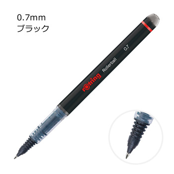 ロットリング-ローラーボール-0-7mm-ブラック-（12本セット）-2146104 | 1 | ブング・ステーション