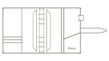レイメイ藤井-システム手帳-ダ・ヴィンチ-グランデ-ロロマクラシック-A5サイズ-リング30mm-DSA1162-ブラウン | 3 | ブング・ステーション