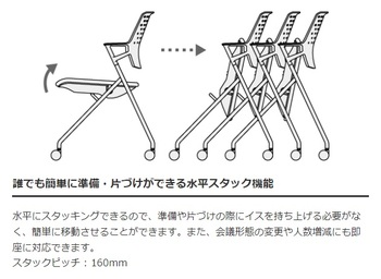 コクヨ-ピエガ＜Piega＞-ミーティングチェアー-背クッションタイプ-肘付き-ホワイト-ブラック塗装脚-CK-722WPAWGXT4-ホワイトシェル-ターコイズ | 4 | ブング・ステーション