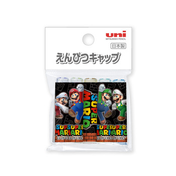 三菱鉛筆-スーパーマリオS6＜SUPERMARIO＞-えんぴつキャップ-限定-DC180SMS6 | 1 | ブング・ステーション