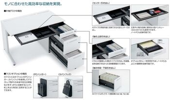 コクヨ-iSデスクシステム-片袖デスク-A4タイプ-W1000D600-SD-ISN106LCAS-天板色：MT1／ナチュラルオーク | 11 | ブング・ステーション