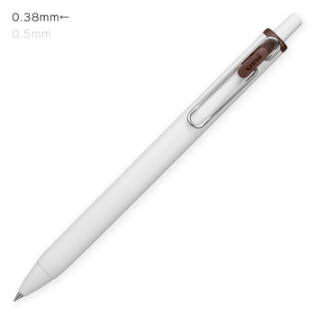 三菱鉛筆-ゲルインクボールペン-0-38mm-ユニボールワン-uni-ball-ONE-ガナッシュ色-UMNS38-21 | 1 | ブング・ステーション
