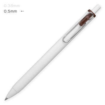 三菱鉛筆-ゲルインクボールペン-0-5mm-ユニボールワン-uni-ball-ONE-ガナッシュ色-UMNS05-21 | 1 | ブング・ステーション