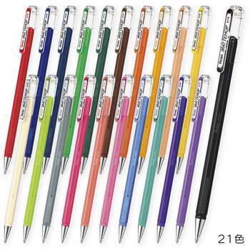 ぺんてる-ゲルインキボールペン-マットホップ＜MATTEHOP＞-1-0mm-単色-K110-VN--VN／グレー | 1 | ブング・ステーション