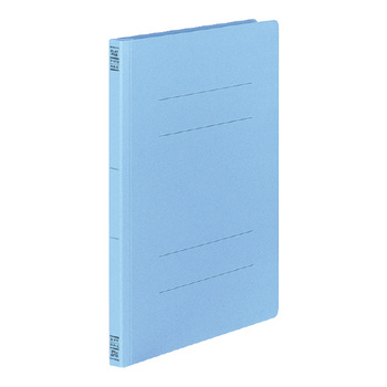 コクヨ-フラットファイルV-樹脂製とじ具-A4縦--10冊セット--フ-V10CB-コバルトブルー | 1 | ブング・ステーション