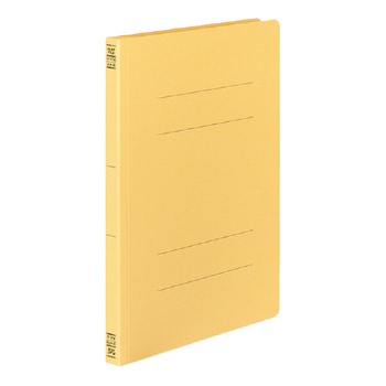 コクヨ-フラットファイルV-樹脂製とじ具-A4縦--10冊セット--フ-V10Y-黄 | 1 | ブング・ステーション