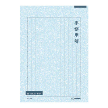 コクヨ-事務用箋-セミB5-縦罫枠付き13行-100枚--5冊セット--ヒ-510 | 1 | ブング・ステーション