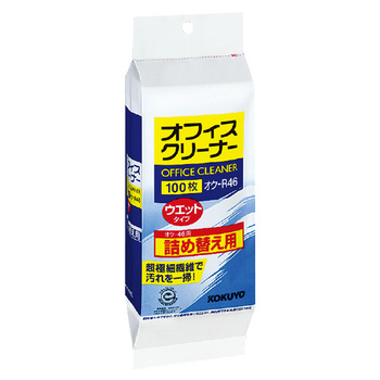 コクヨ-オフィスクリーナー-ウェット詰替用-100枚-オク-R46 | 1 | ブング・ステーション