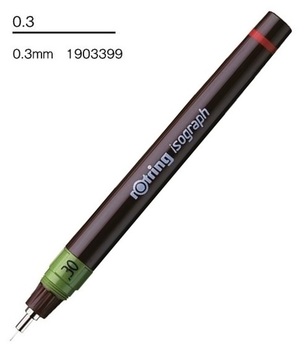 ロットリング-イソグラフ-製図ペン-0-3mm-1903399 | 1 | ブング・ステーション