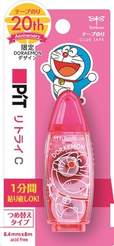 トンボ鉛筆-トンボ鉛筆-テープのり-ピットリトライCN-20周年記念記念ドラえもん限定デザイン-PN-CRND03-タイプ03 | 1 | ブング・ステーション