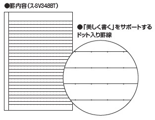 コクヨ-ソフトリングノート-B罫（ドット入り罫線）-B6-80枚-カットオフ-ス-SV348BT-LP-ライトピンク | 2 | ブング・ステーション