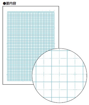 コクヨ-キャンパスノート用途別-5mm方眼罫-10mm実線入り--セミB5-30枚-5色パック-ﾉｰ30S10-5X5B | 6 | ブング・ステーション