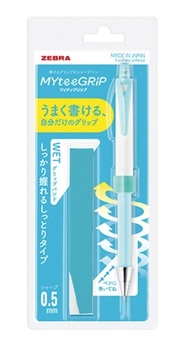 ゼブラ-マイティグリップ-シャープペンシル-WETタイプ-0-5mm-本体セット-P-MA77-S-LB-ライトブルー | 1 | ブング・ステーション