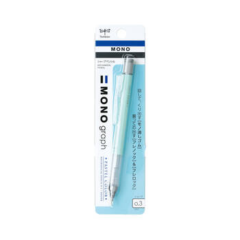 トンボ鉛筆-シャープペンシル-モノグラフ-パステルカラー-0-3mm-DPA-137C-ミントグリーン | 1 | ブング・ステーション