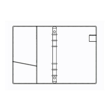 レイメイ藤井-キーワード-システム手帳-スリムA5サイズ-リング15mm-JWA7010K | 3 | ブング・ステーション