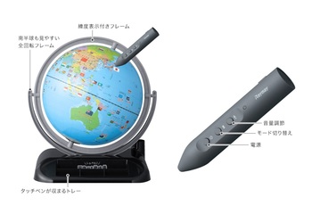 レイメイ藤井-しゃべる国旗付き地球儀-トイ-球径25cm-音声機能付き-全回転-OYV403 | 2 | ブング・ステーション