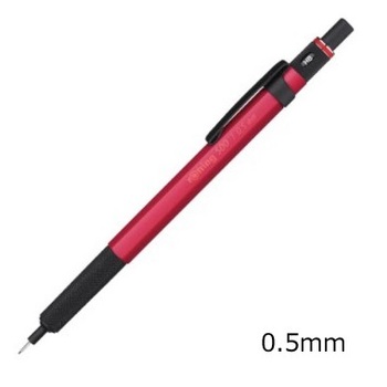 ロットリング-500-メカニカルペンシル-HS-0-5mm-レッド-パック入り-2164107H | 1 | ブング・ステーション