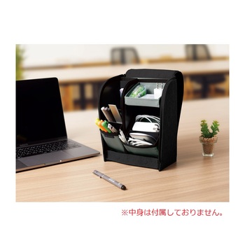 レイメイ藤井-デスクトップ収納ケース-DETECOOL-デテクールコンボ-ブラウン-BT5012C | 4 | ブング・ステーション