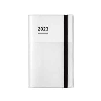 コクヨ-ジブン手帳mini2023-ファーストキット--＜スタンダードカバータイプ＞-B6スリム-ホワイト-ニ-JFM1W-23 | 1 | ブング・ステーション