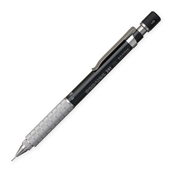 プラチナ万年筆-シャープペンシル-0-5mm-プロユース＜PRO-USE＞241-MSDD-2500B-1--1／ブラック | 1 | ブング・ステーション