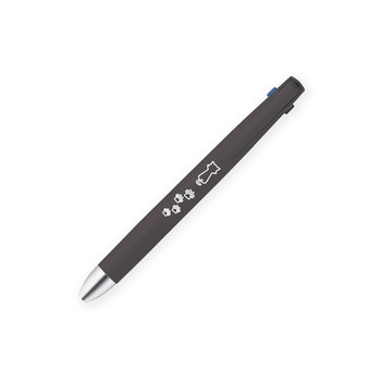 ゼブラ-4色ボールペン-シャープペン-多機能-0-5mm-0-5mm-ブレン-4-S＜BLEN-4-S＞-のんびり猫柄-限定-B4SAS88-BK-N41--BK／黒 | 1 | ブング・ステーション