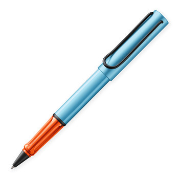 三菱鉛筆-水性ローラーボール-LAMY-AL-star-ラミーアルスター-デニム＆オーバジーン-M-限定色-L3A5M-5／デニム | 1 | ブング・ステーション