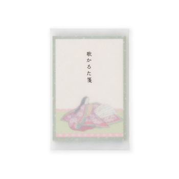 コクヨ工業滋賀-歌かるた箋-ReEDEN＜リエデン＞-ミニ便箋-16枚入り-KPSヒ-RU1 | 1 | ブング・ステーション