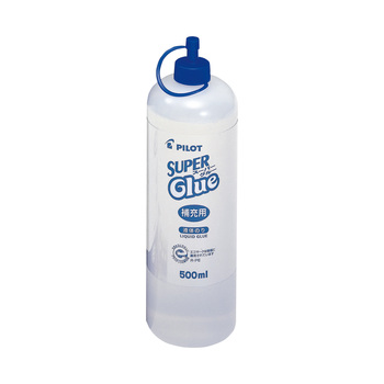 パイロット-スーパーグルー補充液-液体のり-500ml-SGE-500H | 1 | ブング・ステーション