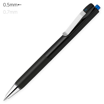 ゼブラ-油性ボールペン-0-5mm-ブレンユー＜BLEN-U＞-単色-BAS87-BL--BL／黒軸・青インク | 1 | ブング・ステーション
