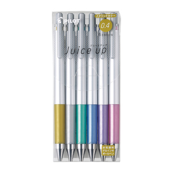 パイロット-ゲルインキボールペン-PILOT-ジュースアップ04-メタリックカラー-6色セット-LJP120S4-6CM | 1 | ブング・ステーション