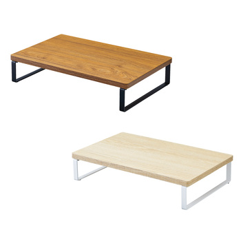 LIHITLAB--机上台-幅390mm-ロータイプ-MDF-コンパクト-A-8003-9--9／ブラウン | 2 | ブング・ステーション