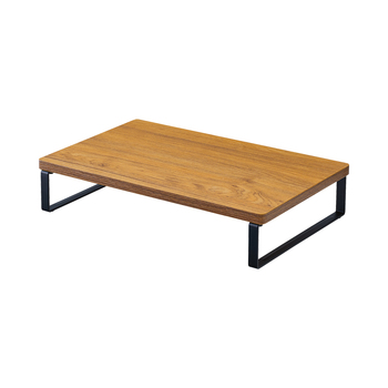 LIHITLAB--机上台-幅390mm-ロータイプ-MDF-コンパクト-A-8003-9--9／ブラウン | 1 | ブング・ステーション