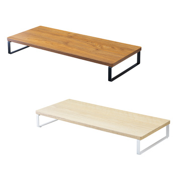 LIHITLAB--机上台-幅590mm-ロータイプ-MDF-スタンダード-A-8001-35--35／ナチュラル | 2 | ブング・ステーション