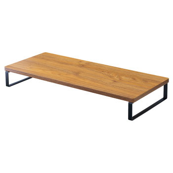 LIHITLAB--机上台-幅590mm-ロータイプ-MDF-スタンダード-A-8001-9--9／ブラウン | 1 | ブング・ステーション