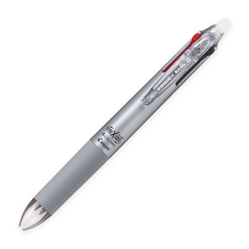パイロット-こすると消えるボールペン-4色-フリクションボール4-038-0-38mm-LKFB-80UF-GRS-グラデーションシルバー | 1 | ブング・ステーション